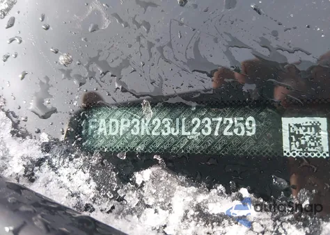 2018 Ford Focus Se из США, поврежденный, VIN 1FADP3K23JL237259